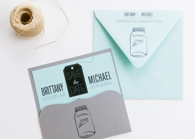 Mike + Brittany Save the Date 1